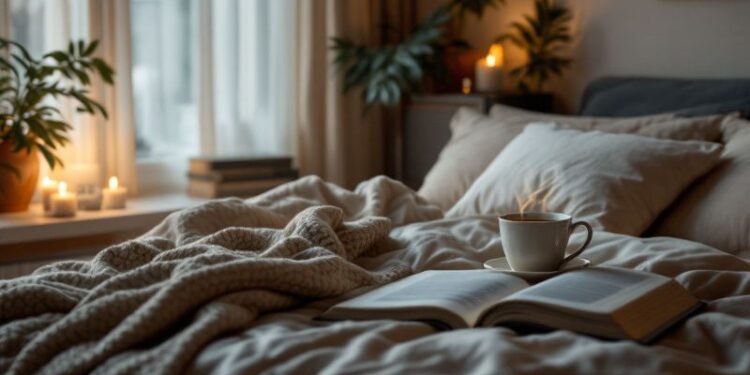 Domowe sposoby na lepszy sen – książki i rytuały wyciszające